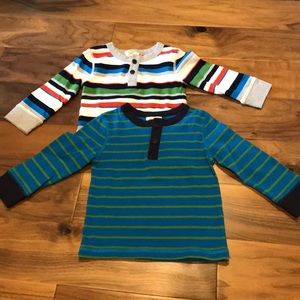 2 Boys long sleeve tops